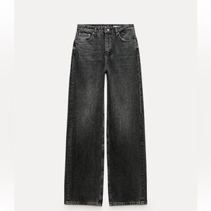 New with tags Zara High Waist Wide Leg Jean
